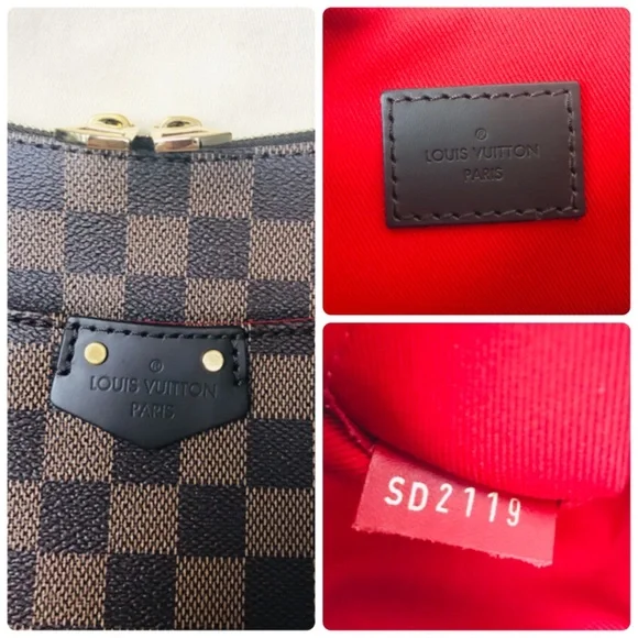 🔥NEW! Gorgeous LOUIS VUITTON Damier Ebene Southbank Besace Crossbody - Picture 12 of 16